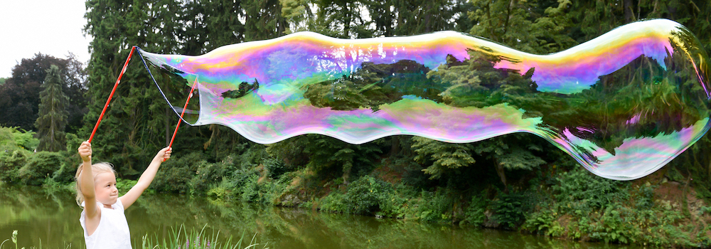 největší bubliny